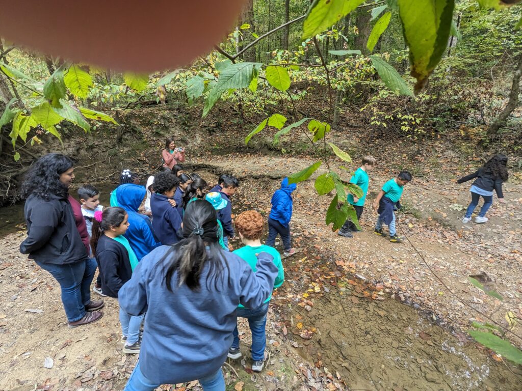 Children on Compass Berclair Field Trip
